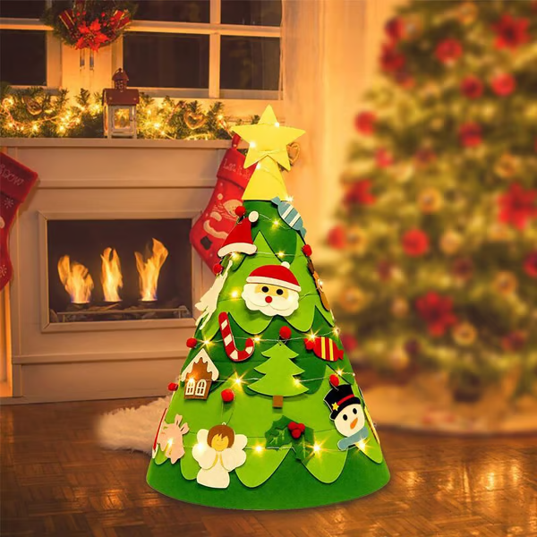 🎅Christmas Hot Sale 48% OFF🎄 3D DIY Felt Christmas Tree