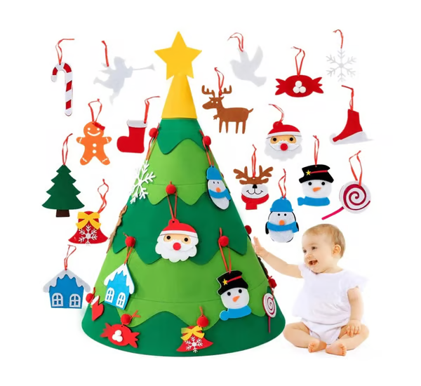 🎅Christmas Hot Sale 48% OFF🎄 3D DIY Felt Christmas Tree