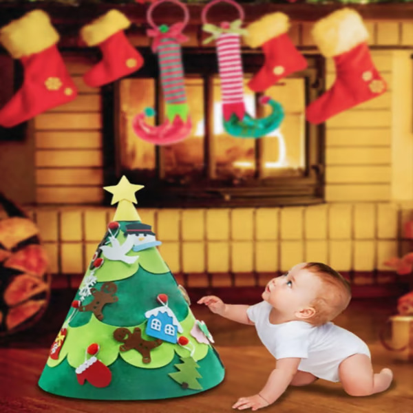 🎅Christmas Hot Sale 48% OFF🎄 3D DIY Felt Christmas Tree